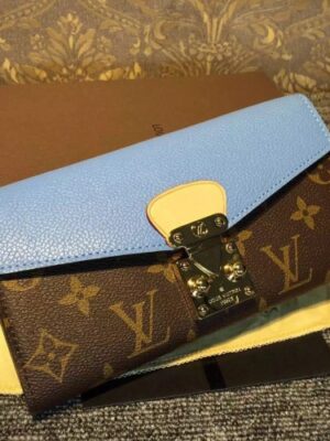 LOUIS VUTTON Replica PALLAS WALLET Blue M58413