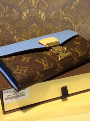 LOUIS VUTTON Replica PALLAS WALLET Blue M58413