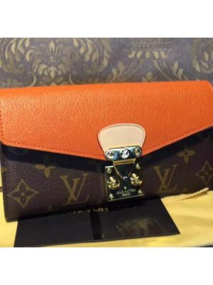 LOUIS VUTTON Replica PALLAS WALLET Orange M58413