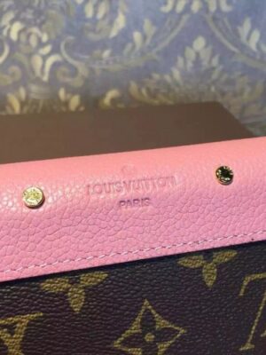 LOUIS VUTTON Replica PALLAS WALLET Rose Ballerine M61279