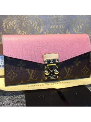 LOUIS VUTTON Replica PALLAS WALLET Rose Ballerine M61279