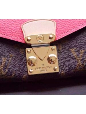 LOUIS VUTTON Replica PALLAS WALLET Rose Litchi M58417