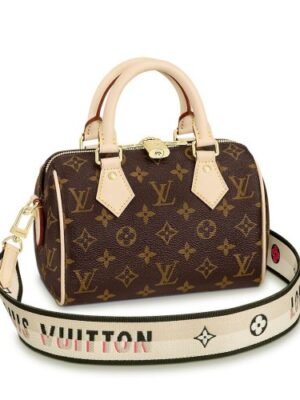 LV Replica Monogram Canvas M45957 Louis Vuitton Replica Speedy Bandouliere 20 Bag