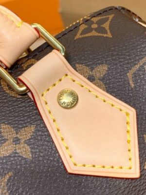 LV Replica Monogram Canvas M45957 Louis Vuitton Replica Speedy Bandouliere 20 Bag