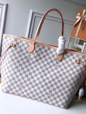 Louis Vuittom damier azur Canvas Neverfull GM Bag N41604