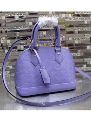 Louis Vuitton Replica Alma BB Bag Lavender 2015