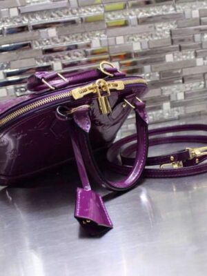 Louis Vuitton Replica Alma BB Bag Purple 2015