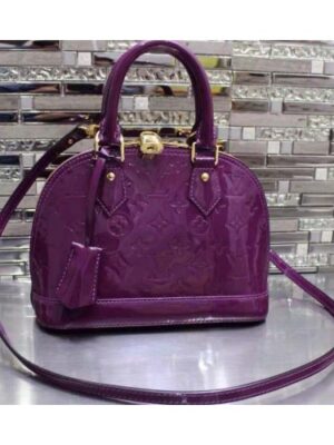 Louis Vuitton Replica Alma BB Bag Purple 2015