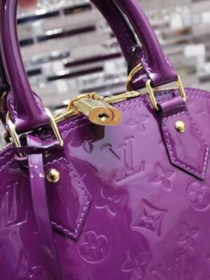 Louis Vuitton Replica Alma BB Bag Purple 2015