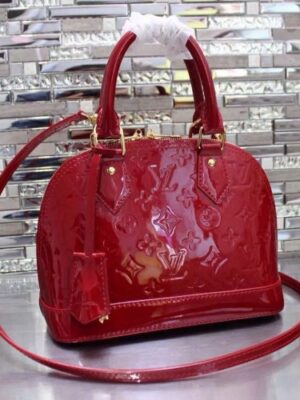 Louis Vuitton Replica Alma BB Bag Red 2015