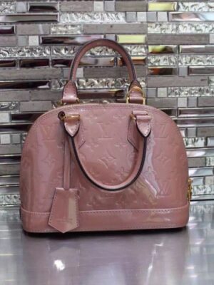 Louis Vuitton Replica Alma BB Bag VeLV Replicaet Powder 2015