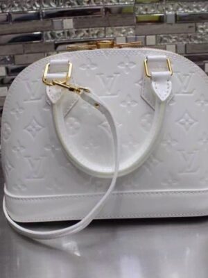 Louis Vuitton Replica Alma BB Bag White 2015