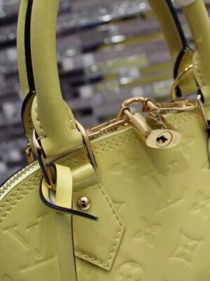 Louis Vuitton Replica Alma BB Bag Yellow 2015