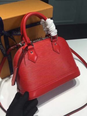 Louis Vuitton Replica Alma BB  Epi Leather M91606 Red(KD-721605)