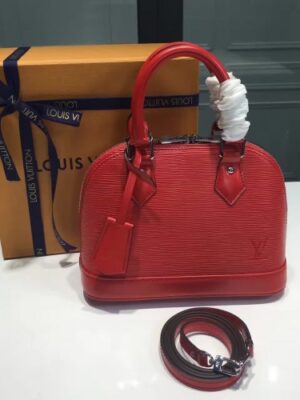 Louis Vuitton Replica Alma BB  Epi Leather M91606 Red(KD-721605)