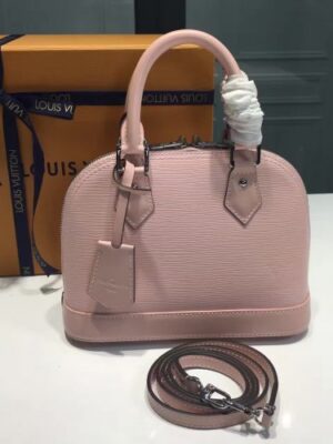 Louis Vuitton Replica Alma BB  Epi Leather M91606 Rose Ballerine(KD-721604)