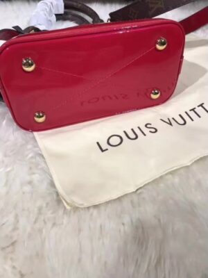 Louis Vuitton Replica Alma BB Patent Leather Bag M51904 Cherry Red