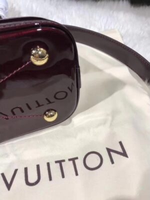 Louis Vuitton Replica Alma BB Patent Leather Bag M51904 Dark Red 2017