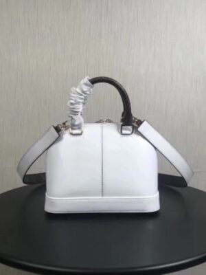 Louis Vuitton Replica Alma BB Patent Leather Bag M51904 White 2017