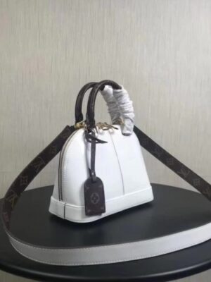 Louis Vuitton Replica Alma BB Patent Leather Bag M51904 White 2017