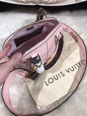 Louis Vuitton Replica Alma BB Patent Leather Bag M51925 Rose Ballerine