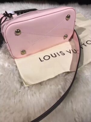 Louis Vuitton Replica Alma BB Patent Leather Bag M51925 Rose Ballerine