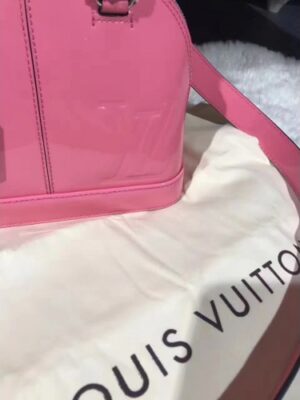 Louis Vuitton Replica Alma BB Patent Leather Bag M54704 Rose Blush