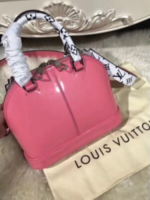 Louis Vuitton Replica Alma BB Patent Leather Bag M54704 Rose Blush