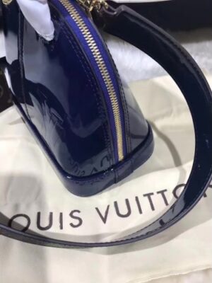 Louis Vuitton Replica Alma BB Patent Leather Bag M54705 Marine Blue