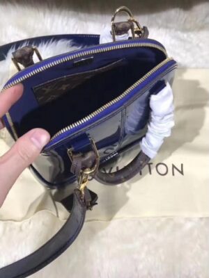 Louis Vuitton Replica Alma BB Patent Leather Bag M54705 Marine Blue