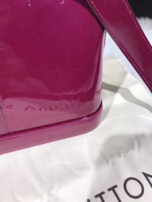 Louis Vuitton Replica Alma BB Patent Leather Bag M54785 Magenta