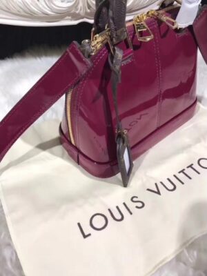 Louis Vuitton Replica Alma BB Patent Leather Bag M54785 Magenta