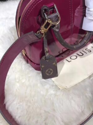 Louis Vuitton Replica Alma BB Patent Leather Bag M54785 Magenta