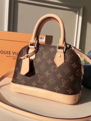 Louis Vuitton Replica Alma BB Top Handle Bag M53152 Monogram Canvas 2018