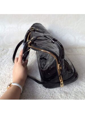 Louis Vuitton Replica Alma PM Monogram Vernis M90061 black