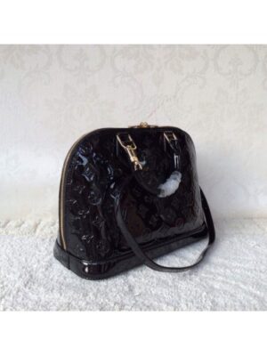 Louis Vuitton Replica Alma PM Monogram Vernis M90061 black