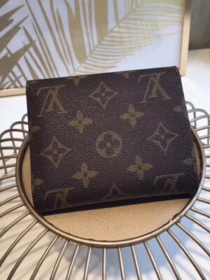 Louis Vuitton Replica Ariane Monogram Canvas Short Wallet M62036 Fuchsia