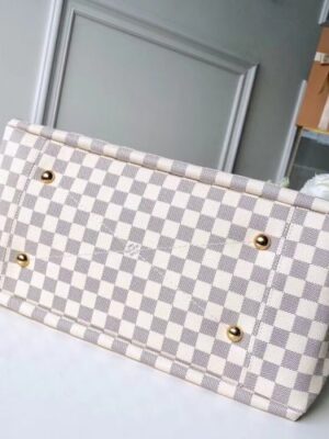 Louis Vuitton Replica Artsy MM Top Handle Bag N41174 Damier Azur Canvas 2017