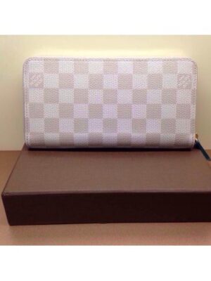 Louis Vuitton Replica Azur DAMIER EBENE CANVAS ZIPPY WALLET