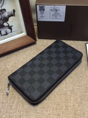 Louis Vuitton Replica BRAZZA WALLET Damier Cobalt Canvas N63212