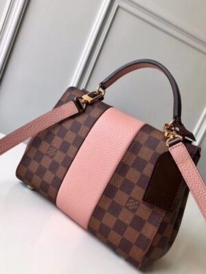 Louis Vuitton Replica Bond Street BB Handbag N41071 Damier Ebene Canvas/Pink 2018