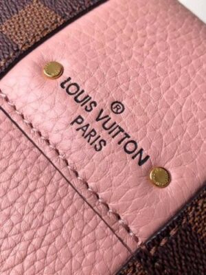 Louis Vuitton Replica Bond Street BB Handbag N41071 Damier Ebene Canvas/Pink 2018