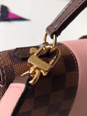 Louis Vuitton Replica Bond Street BB Handbag N41071 Damier Ebene Canvas/Pink 2018