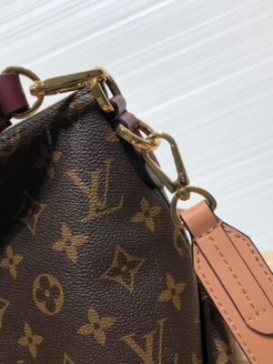 Louis Vuitton Replica Braided Handle Monogram Canvas Beaubourg Hobo Bag 2019