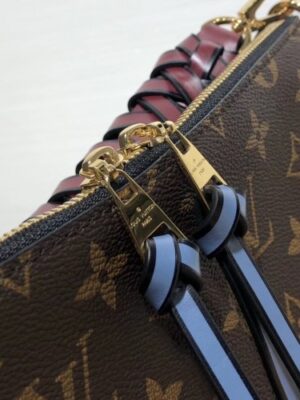 Louis Vuitton Replica Braided Handle Monogram Canvas Beaubourg Hobo Bag 2019