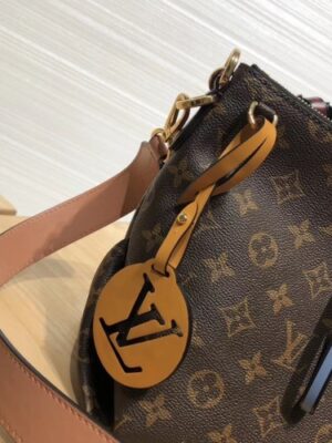 Louis Vuitton Replica Braided Handle Monogram Canvas Beaubourg Hobo Bag 2019