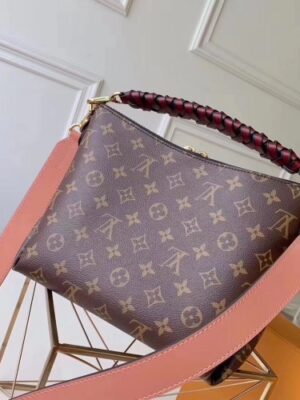 Louis Vuitton Replica Braided Handle Monogram Canvas Beaubourg Hobo Mini Bag M55090 2019