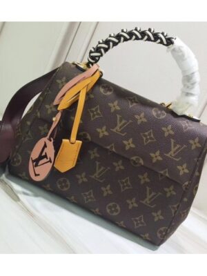 Louis Vuitton Replica Braided Handle Monogram Canvas Cluny BB Bag M43982 2019