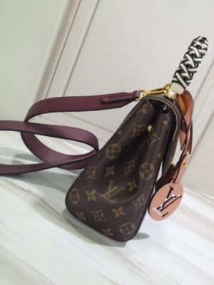 Louis Vuitton Replica Braided Handle Monogram Canvas Cluny BB Bag M43982 2019