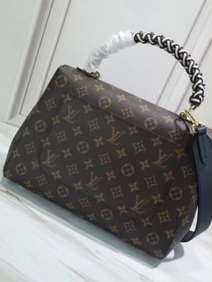 Louis Vuitton Replica Braided Handle Monogram Canvas Cluny MM Bag M44669 2019